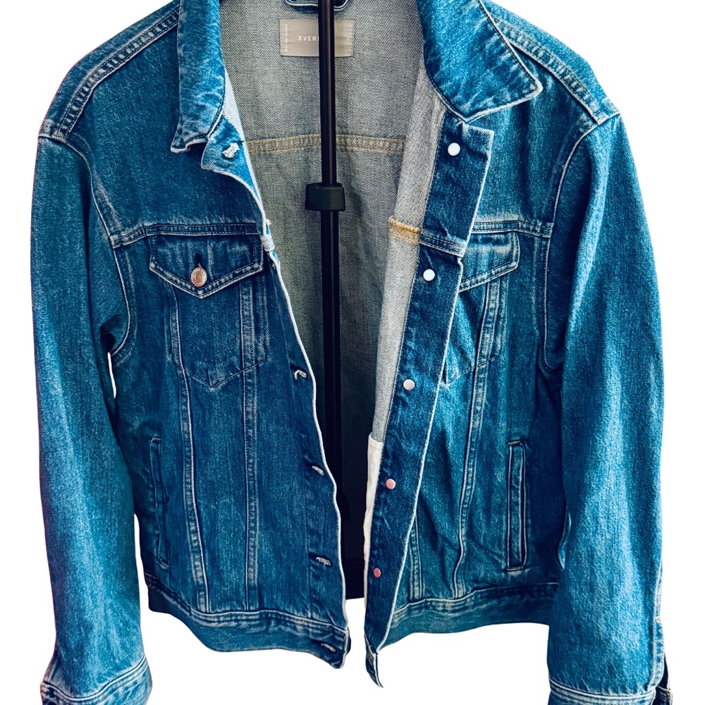 Everlane Denim Jacket - Sz XL - Light Blue